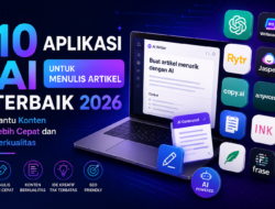 10 Aplikasi AI untuk Menulis Artikel Terbaik 2026, Bantu Konten Lebih Cepat dan Berkualitas
