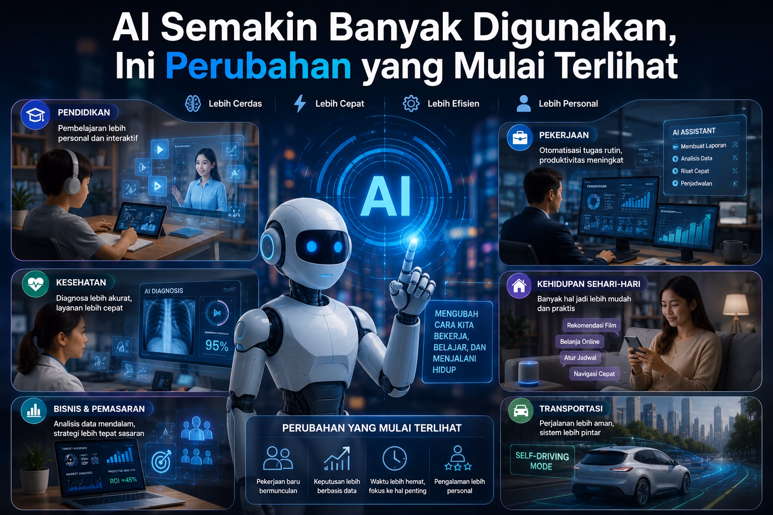 AI Semakin Banyak Digunakan, Ini Perubahan yang Mulai Terlihat
