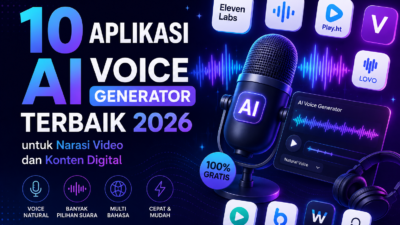 Aplikasi AI Voice Generator Terbaik 2026