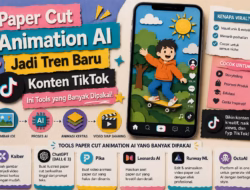 Paper Cut Animation AI Jadi Tren Baru Konten TikTok, Ini Tools yang Banyak Dipakai