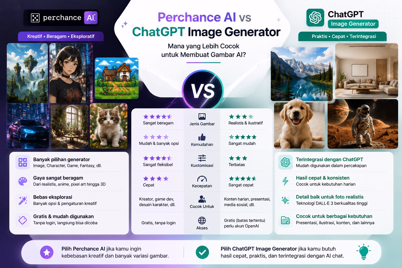Perchance AI vs ChatGPT Image Generator