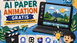 Rekomendasi AI Paper Animation Gratis yang Banyak Dipakai Kreator