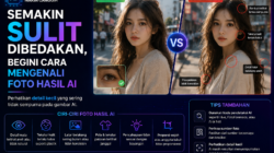 Teknologi AI mampu menghasilkan gambar yang semakin realistis. Ketahui beberapa cara mengenali foto hasil AI agar tidak mudah terkecoh oleh visual yang beredar di internet.