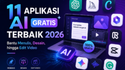 11 Aplikasi AI Gratis Terbaik 2026, Bantu Menulis, Desain, hingga Edit Video